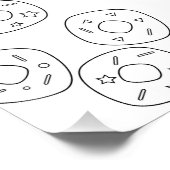 ドーナツ色名 ポスター (コーナー)