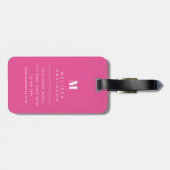 ドーナツ荷物タグ ラゲッジタグ (裏面横)