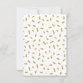 ドーナツ誕生日サンキューカード サンキューカード (裏面)