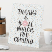 ドーナツ誕生日テーブル台座標識 台座サイン (インサイチュ)