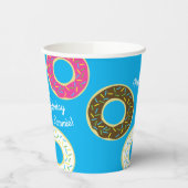 ドーナツ誕生日パーティー 紙コップ (左)