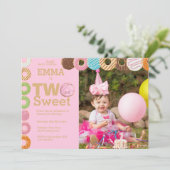ドーナツ誕生日 | Two Sweet 招待状 (スタンド正面)
