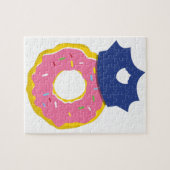 ドーナツ警官の帽子 ジグソーパズル (横)