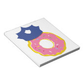 ドーナツ警官の帽子 ノートパッド (アングル)