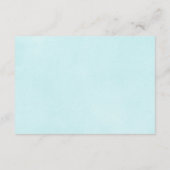 ドーナツ赤ちゃんシャワー男の子ブックリクエストの挿入 エンクロージャーカード (裏面)