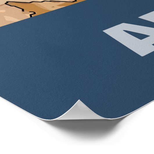 ドーナツ追加文字 ポスター (角)