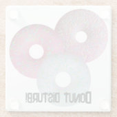 ドーナツ邪魔！ ガラスコースター (裏面)