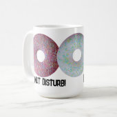 ドーナツ邪魔！ コーヒーマグカップ (正面左)