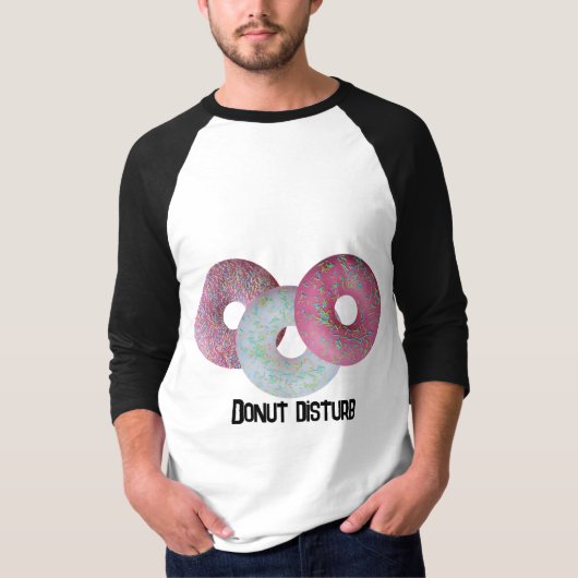 ドーナツ邪魔! Tシャツ (正面)