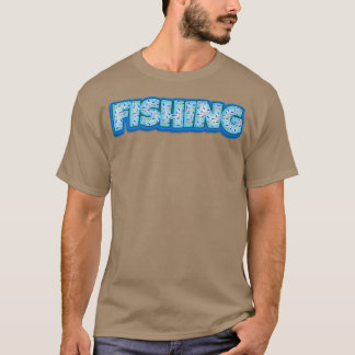 ドーナツ魚釣りベーカードーナツベーキングフィッシャーマン Tシャツ