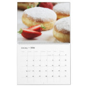 ドーナツ2025 Wall Calendar Gift Dougnnut カレンダー (1月 2026)