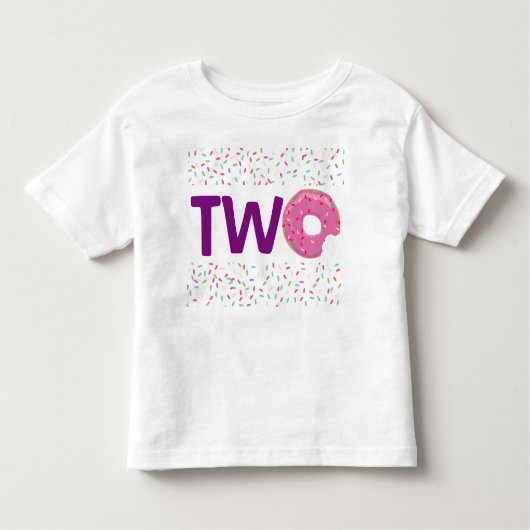 ドーナツ2 トドラーTシャツ (正面)