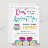 ドーナツ・アレッジ・招待状 招待状 (正面)