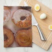 ドーナツ！ キッチンタオル (四つ折り)