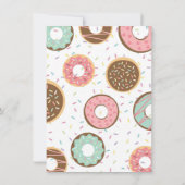 ドーナツ サンクス ア ホール バンチ 感謝カード 招待状 (裏面)