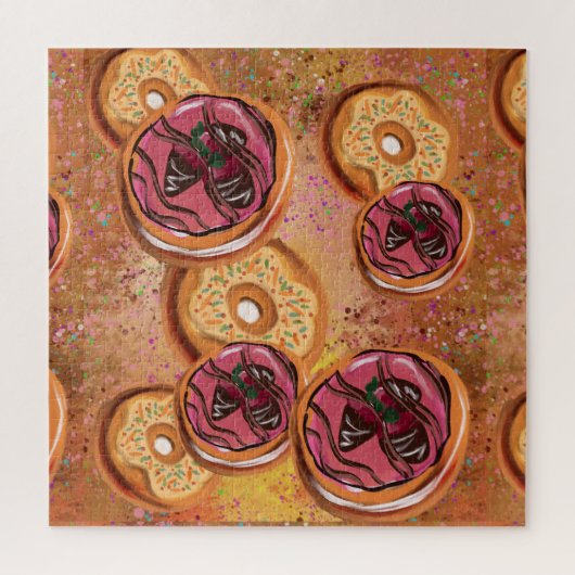 ドーナツ ジグソーパズル (縦)