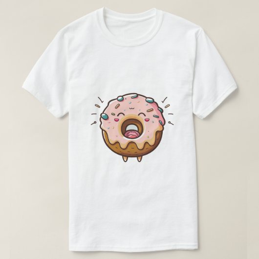 ドーナツ スイーツ Tシャツ (デザイン正面)