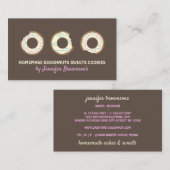 ドーナツ スイート トリート クッキー デザート スイート 名刺 (正面/裏面)