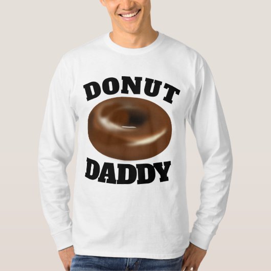ドーナツ・ダディ・パパTシャツ Tシャツ (正面)