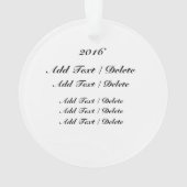 ドーナツ/ドーナツオーナメント オーナメント (裏面)