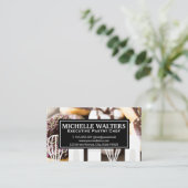 ドーナツ | ピクニックテーブル 名刺 (スタンド正面)