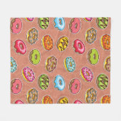 ドーナツ フリースブランケット (正面(横))