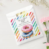 ドーナツ プレゼント用袋 フェイバーバッグ (封をした状態)