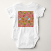 ドーナツ ベビーボディスーツ (裏面)