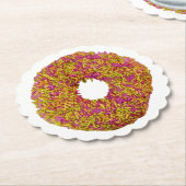 ドーナツ ペーパーコースター (アングル)