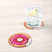 ドーナツ ラウンドペーパーコースター (インサイチュ)