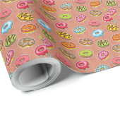 ドーナツ ラッピングペーパー (ロールコーナー)