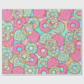 ドーナツ ラッピングペーパー (フラット)