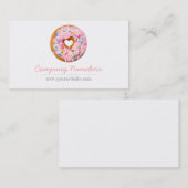 ドーナツ 名刺 (正面/裏面)