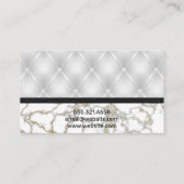 ドーナツ |大理石金ゴールド |レザーアップホルスター ロイヤリティカード (裏面)