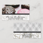 ドーナツ |大理石金ゴールド |レザーアップホルスター ロイヤリティカード (正面/裏面)