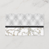 ドーナツ |大理石金ゴールド |材料とボウルの混合 ロイヤリティカード (裏面)