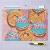 ドーナツ 薄葉紙 (クラフト)