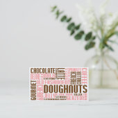 ドーナツ(chitChat) ロイヤリティカード (スタンド正面)