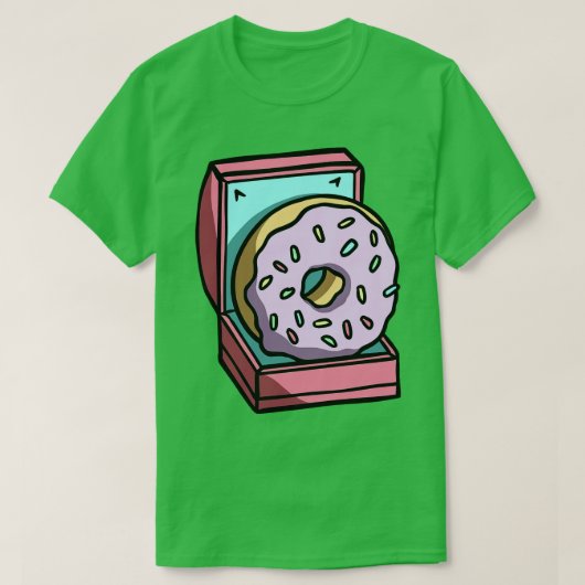 ドーナツ Tシャツ (デザイン正面)