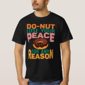 ドーナツ。 Tシャツ (正面)