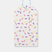 ドーナツFlicked With LoveベビーSpringleありがとう ギフトタグ (裏面)