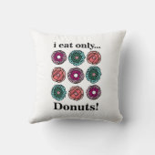 ドーナツI食べのみ クッション (裏面)