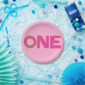 ドーナツKids 1st誕生日パーティーテーマ ペーパープレート (パーティー)