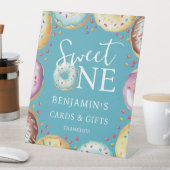 ドーナツSweet One 1 st Birthday Gift and Card 台座サイン (インサイチュ)