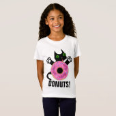 ドーナツTシャツティおもしろいー Tシャツ (正面フル)