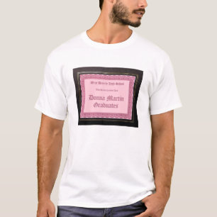 ドーナマーティンは免状のTシャツを卒業させます Tシャツ