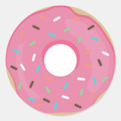 ドーナモダンット封筒用シール ラウンドシール (正面)