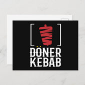 ドーナーケバブケバブロティッセリースナック ポストカード (正面/裏面)