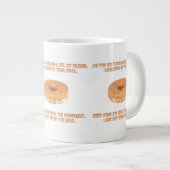 ドーナ保ツの目 ジャンボコーヒーマグカップ (正面右)