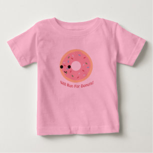 ドーナ走ツの意思 ベビーTシャツ